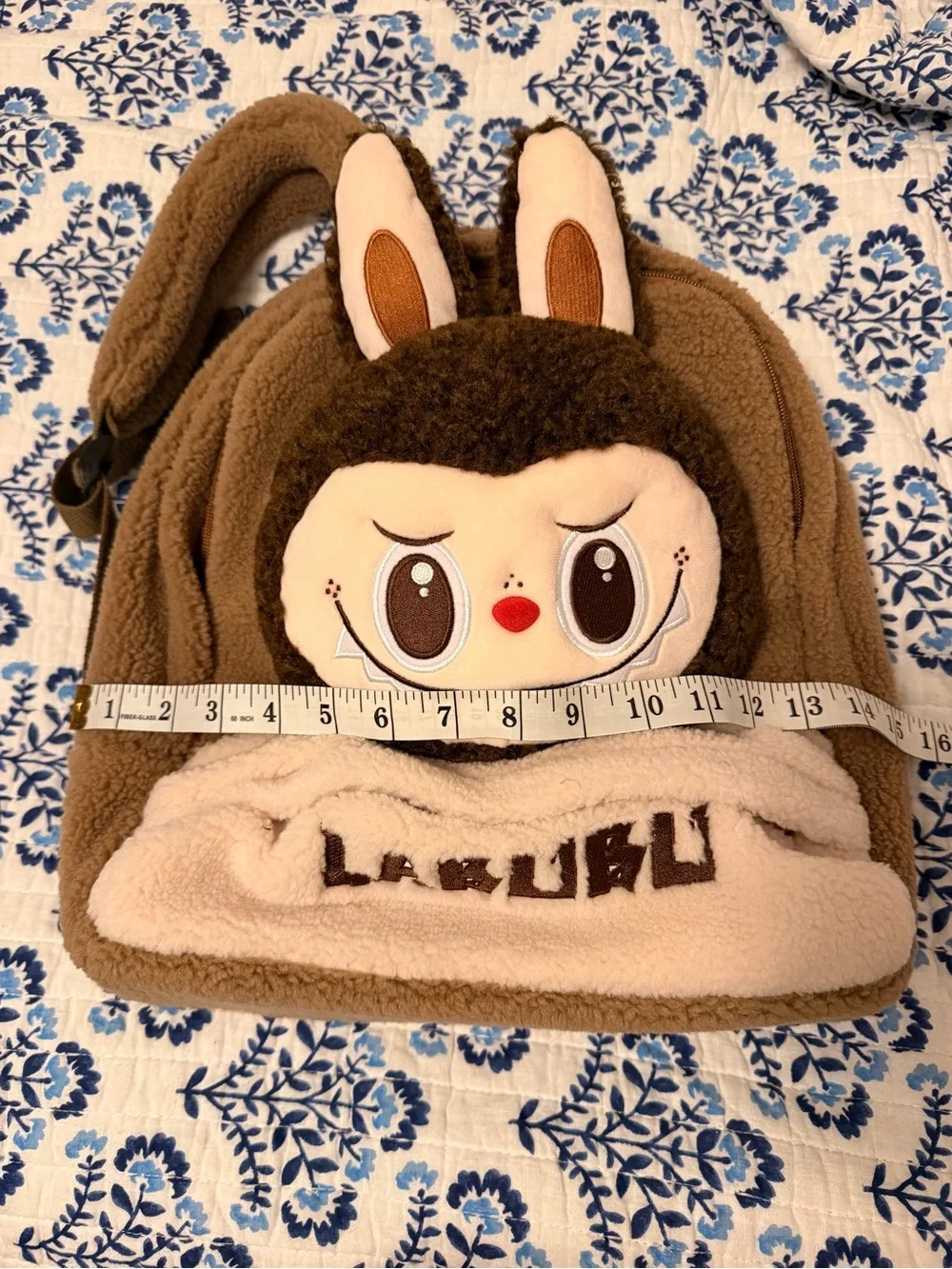 NWT Exclusive Labubu Popmart fuzzy backpack